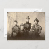 幸せな家族のポストカード ポストカード (正面/裏面)