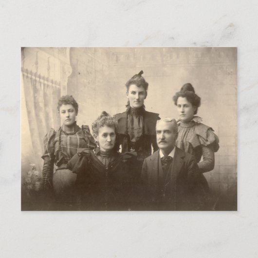 幸せな家族のポストカード ポストカード (正面)