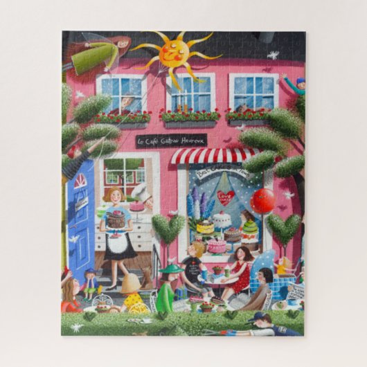 幸せな家族 ジグソーパズル (縦)