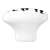 幸せな家族 セラミックノブ (側面)