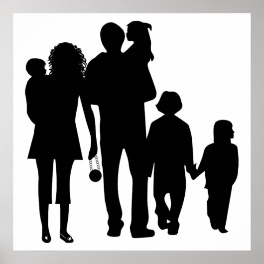 幸せな家族 ポスター (正面)