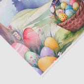 幸せな小さなウサギ1、イースター 薄葉紙 (詳細)