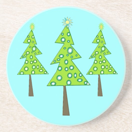 幸せな小さな木 コースター (正面)