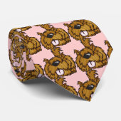 幸せな小犬 ネクタイ (ロール)