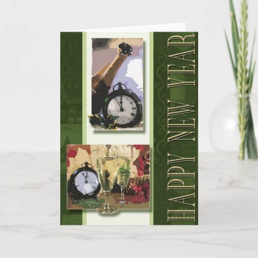 幸せな年賀状 シーズンカード (正面)