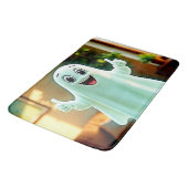 幸せな幽霊の親指を上げる バスマット (アングル)