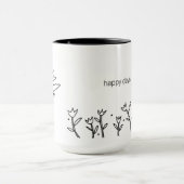 幸せな幾日のマグ-サラFielke BOM 2016年 マグカップ (中央)