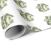 幸せな引っ越し祝いパーティープレゼント ラッピングペーパー (ロールコーナー)