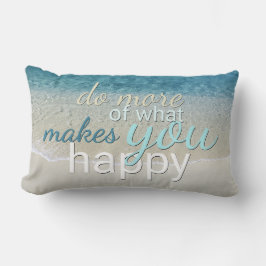 幸せな引用文 ランバークッション