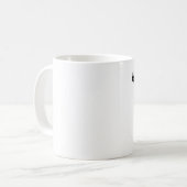 幸せな後に、結婚のギフトコーヒーマグ コーヒーマグカップ (正面左)