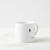 幸せな微笑の両面のマグ エスプレッソカップ (正面右)