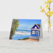 幸せな思いを送る カード (黄色い花)