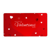 幸せな恋の日 ラベル (正面)