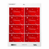 幸せな恋の日 ラベル (フルシート)