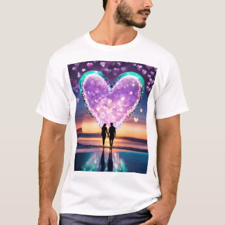 幸せな愛 Tシャツ