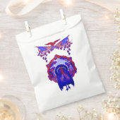 幸せな感謝を捧げる七面鳥の愛国心ヴィンテージ フェイバーバッグ (クリップ留めされた状態)