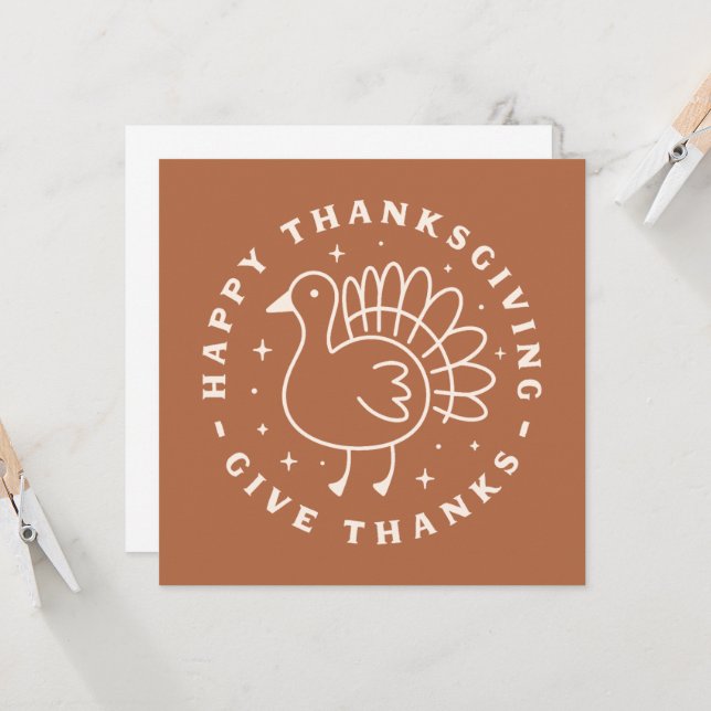 幸せな感謝与えの感謝してい言葉 (正面/裏面インサイチュ)