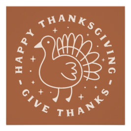 幸せな感謝与えの感謝してい言葉 ポスター