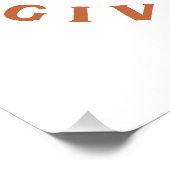 幸せな感謝与え感謝していキュートトルコ ポスター (コーナー)