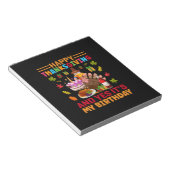 幸せな感謝祭と私の誕生日 ノートパッド (アングル)