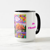 幸せな感謝祭のマグカップ感謝 マグカップ (正面右)