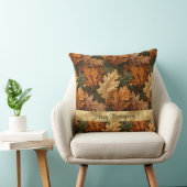 幸せな感謝祭の紅葉 クッション (椅子)