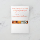 幸せな感謝祭の2010年のカボチャNotecard シーズンカード (内部)