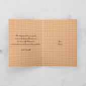 幸せな感謝祭カード シーズンカード (内部)