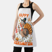 幸せな感謝祭トルコ エプロン (インサイチュ)