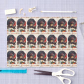 幸せな感謝祭トルコ 薄葉紙 (クラフト)