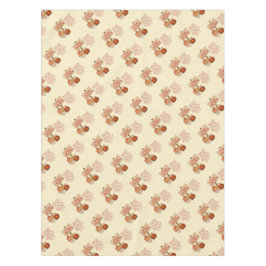 幸せな感謝祭ピリピ4:19 テーブルクロス