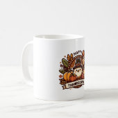 幸せな感謝祭マグカップ コーヒーマグカップ (正面左)