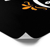 幸せな感謝祭秋はカボチャのスパイスのためである ポスター (角)