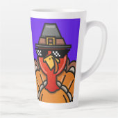 幸せな感謝祭秋 カフェラテマグ (右)