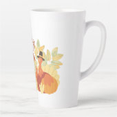 幸せな感謝祭秋 カフェラテマグ (右)