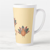 幸せな感謝祭秋 カフェラテマグ (右)