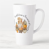 幸せな感謝祭秋 カフェラテマグ (右)