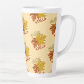 幸せな感謝祭秋 カフェラテマグ (右)