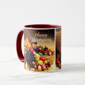 幸せな感謝祭12のマグ マグカップ (正面左)