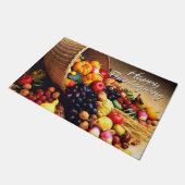 幸せな感謝祭12の選択 ドアマット (アングル)