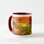 幸せな感謝祭2のマグ マグカップ (正面左)