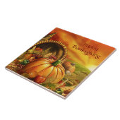 幸せな感謝祭2Aのタイル タイル (側面)