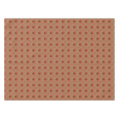 幸せな感謝祭 |かわいい七面鳥のパターン テーブルクロス (正面(横))