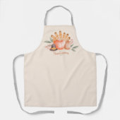 幸せな感謝祭 エプロン (正面)