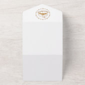 幸せな感謝祭 オールインワン招待状 (外側)