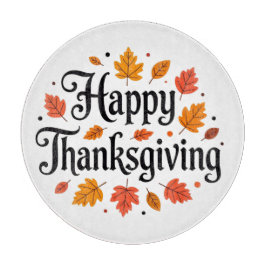 幸せな感謝祭 カッティングボード