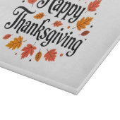 幸せな感謝祭 カッティングボード (角)