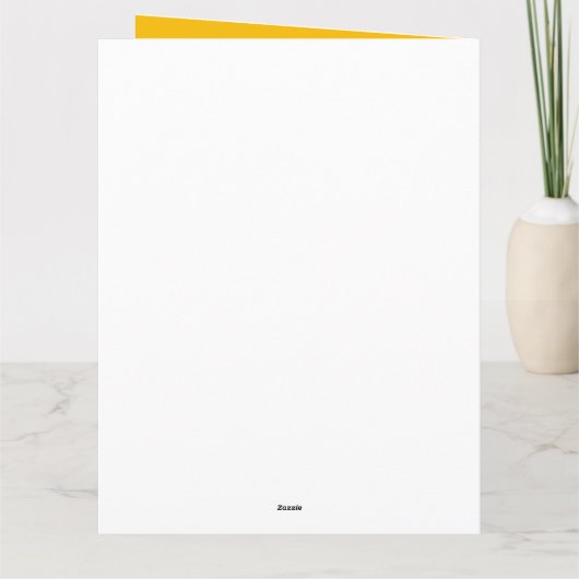 幸せな感謝祭 カード (裏面)