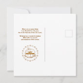 幸せな感謝祭 カード (裏面)