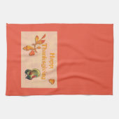 幸せな感謝祭 キッチンタオル (横)